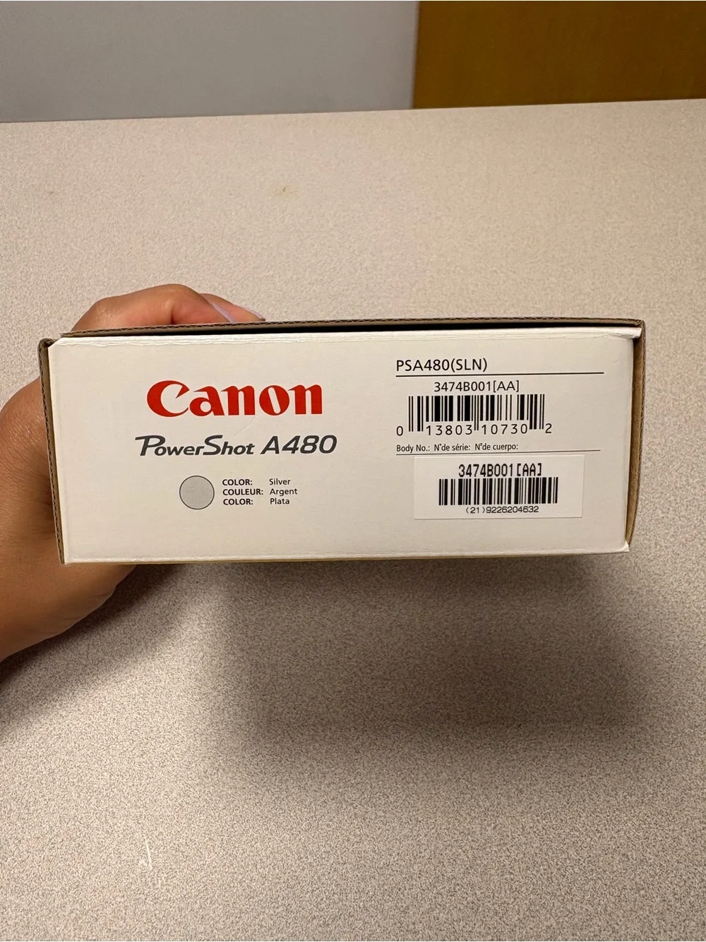 Canon PowerShot A480 With Box Digital Camera (brand New) With Memory